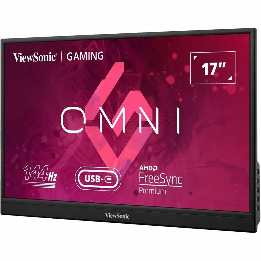 ViewSonic Graphic VX1755 17" Class Full HD LED Monitor - 16:9 - Black VX1755