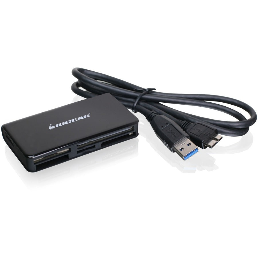 IOGEAR USB 3.0 Multi-Card Reader / Writer for HD data transfer GFR381