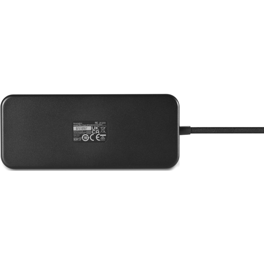 Kensington SD1650P USB-C Single 4K Portable Docking Station with 100W Power Pass-Through K34020WW