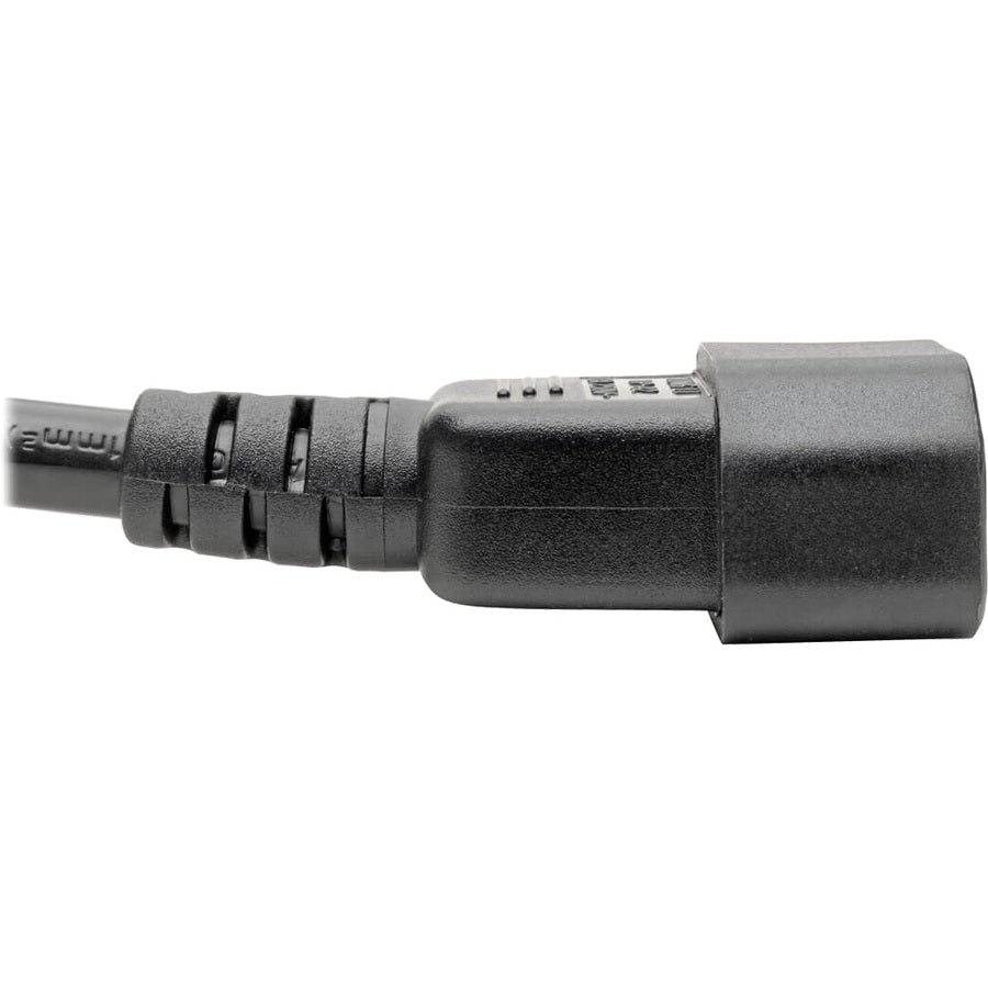 Eaton Tripp Lite Series Power Cord, C19 to C14 - 10A, 100-250V, 16 AWG, 6 ft. (1.83 m), Black P047-006-10A