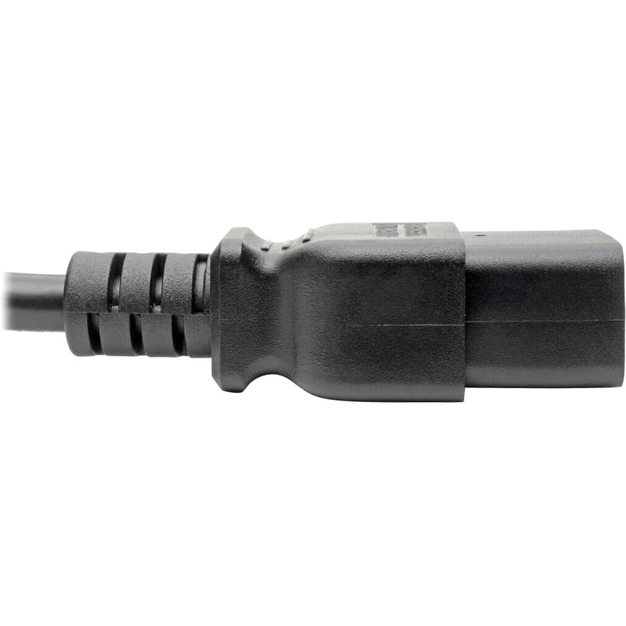 Eaton Tripp Lite Series Power Cord, C19 to C14 - 10A, 100-250V, 16 AWG, 6 ft. (1.83 m), Black P047-006-10A