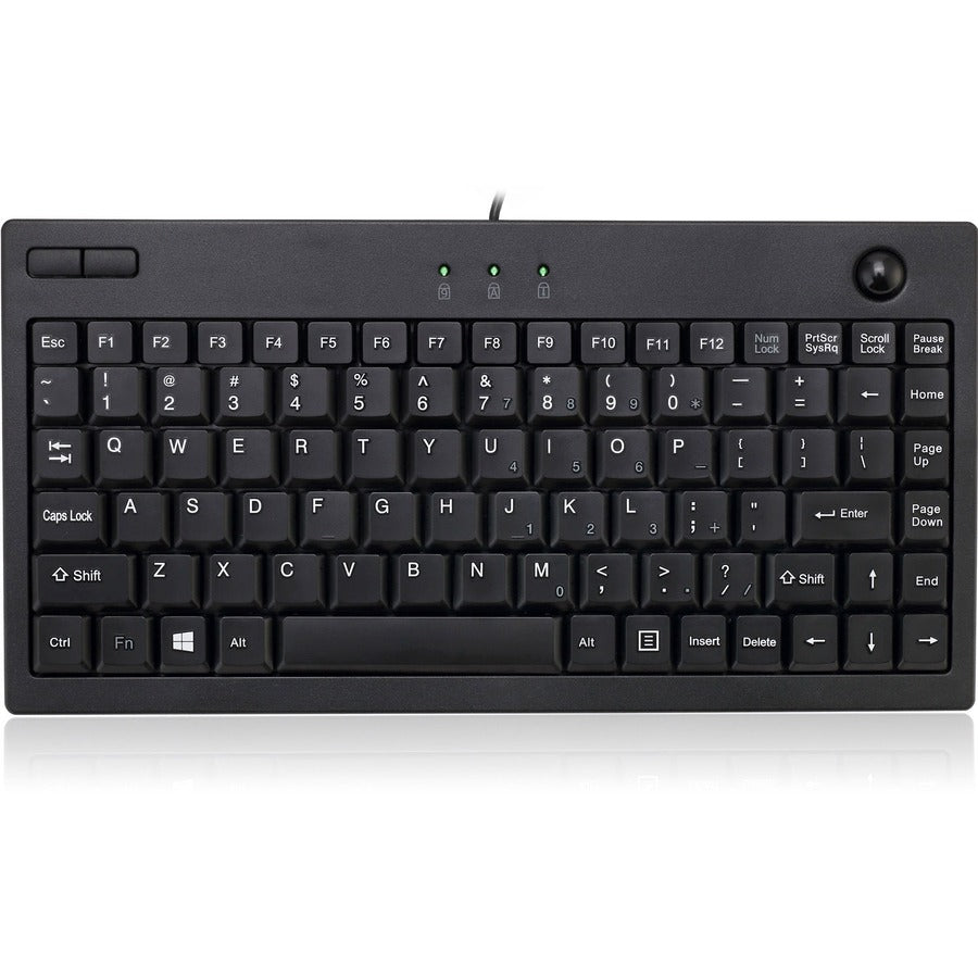Adesso AKB-310UB Mini Trackball Keyboard AKB-310UB