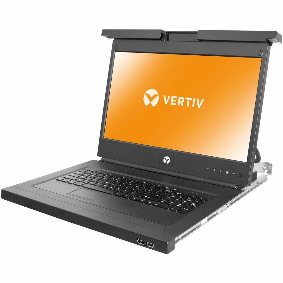 Vertiv Avocent Local Rack Access | 1U | TAA | Rackmount Console LRA185KMM-G01