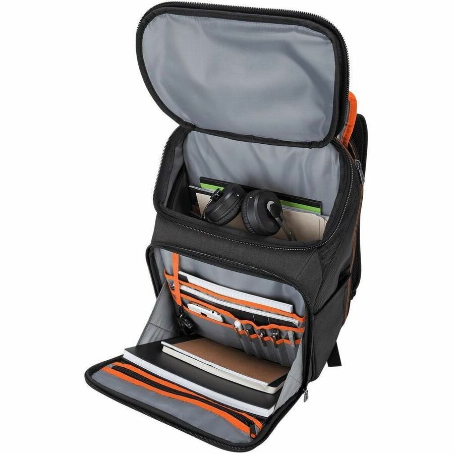 Targus CitySmart TSB895 Carrying Case Rugged (Backpack) for 15.6" to 16" Notebook - Gray - TAA Compliant TSB895