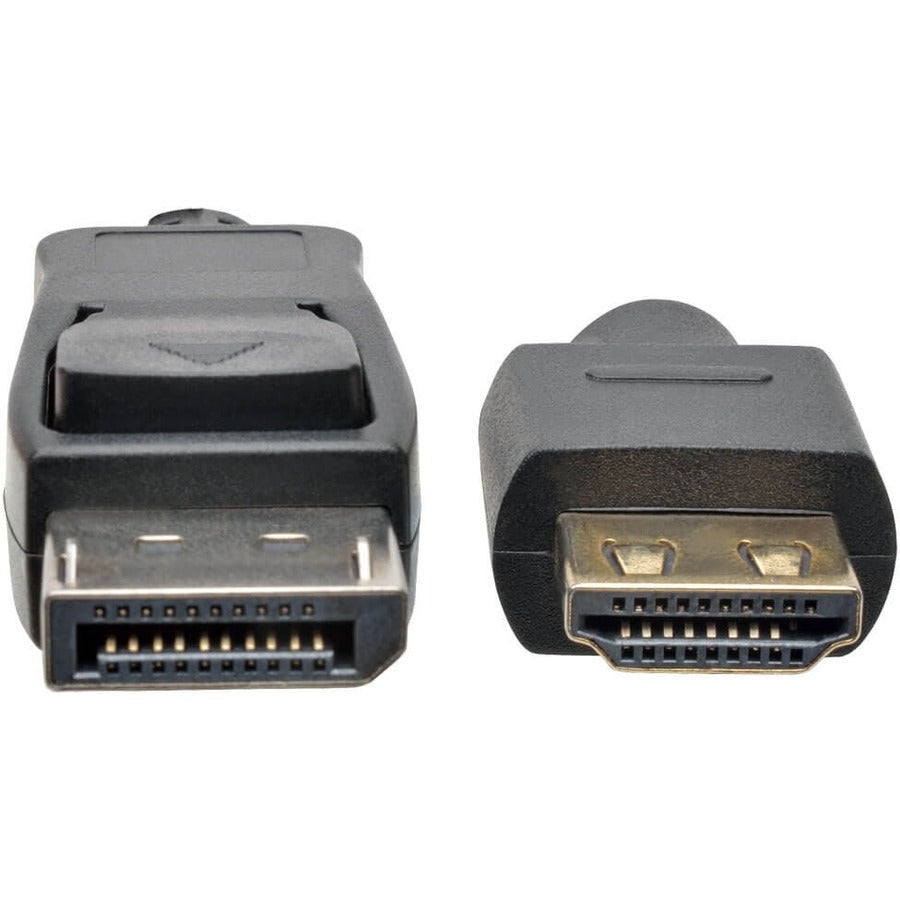 Eaton Tripp Lite Series DisplayPort 1.2 to HDMI Active Adapter Cable (M/M), 4K 60 Hz, Gripping HDMI Plug, HDCP 2.2, 6 ft. (1.8 m) P582-006-HD-V2A