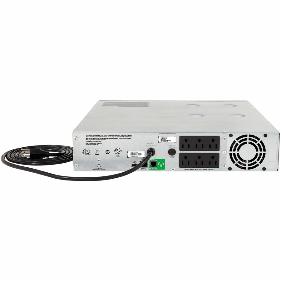 APC by Schneider Electric Smart-UPS C 1500VA RM 2U 120V with SmartConnect SMC1500-2UC