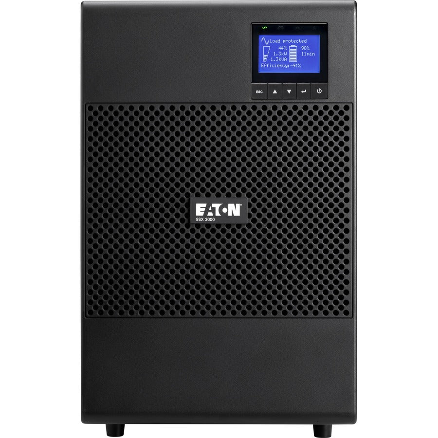 Eaton 9SX 3000VA 2700W 208V Online Double-Conversion UPS - 8 C13, 1 C19 Outlets, Cybersecure Network Card Option, Extended Run, Tower 9SX3000G