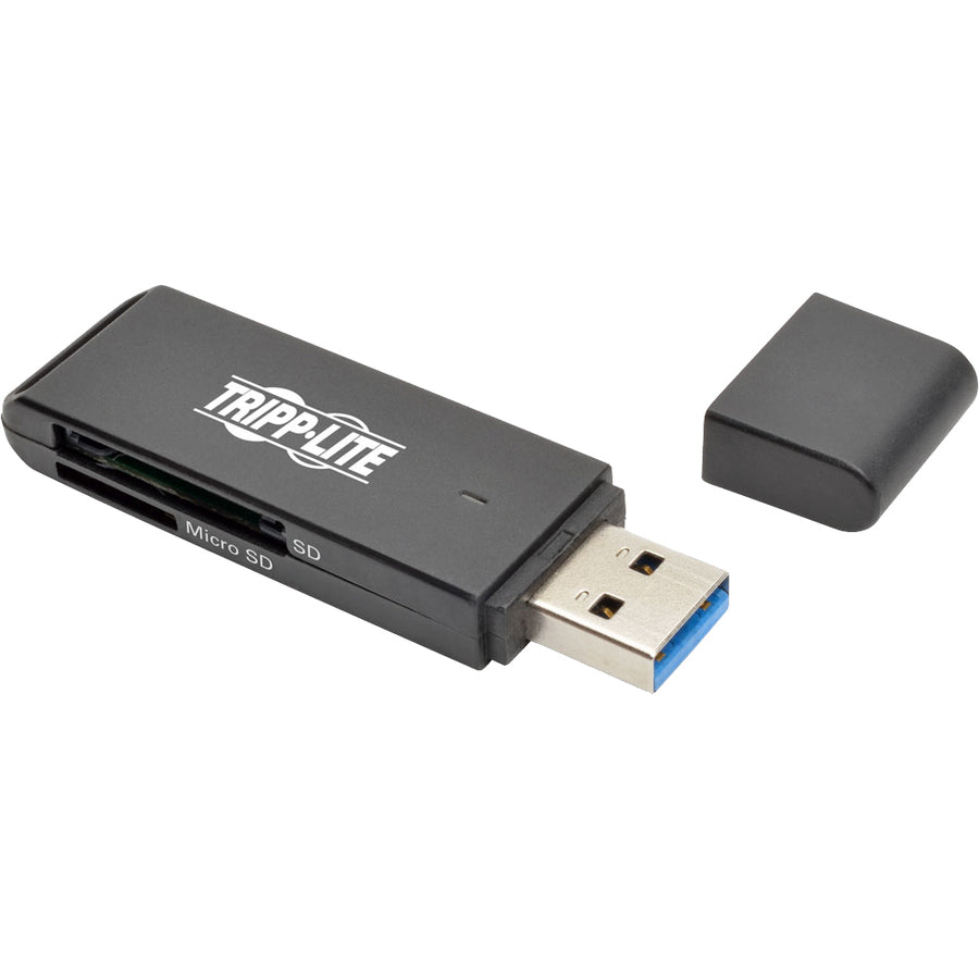 Tripp Lite by Eaton USB 3.0 SuperSpeed SD/Micro SD Memory Card Media Reader U352-000-SD