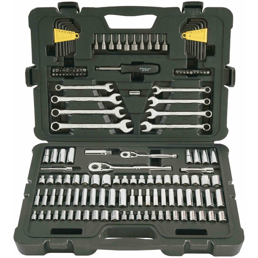 Stanley 145 Pc 1/4 in & 3/8 in Drive Mechanic's Tool Set STMT71653
