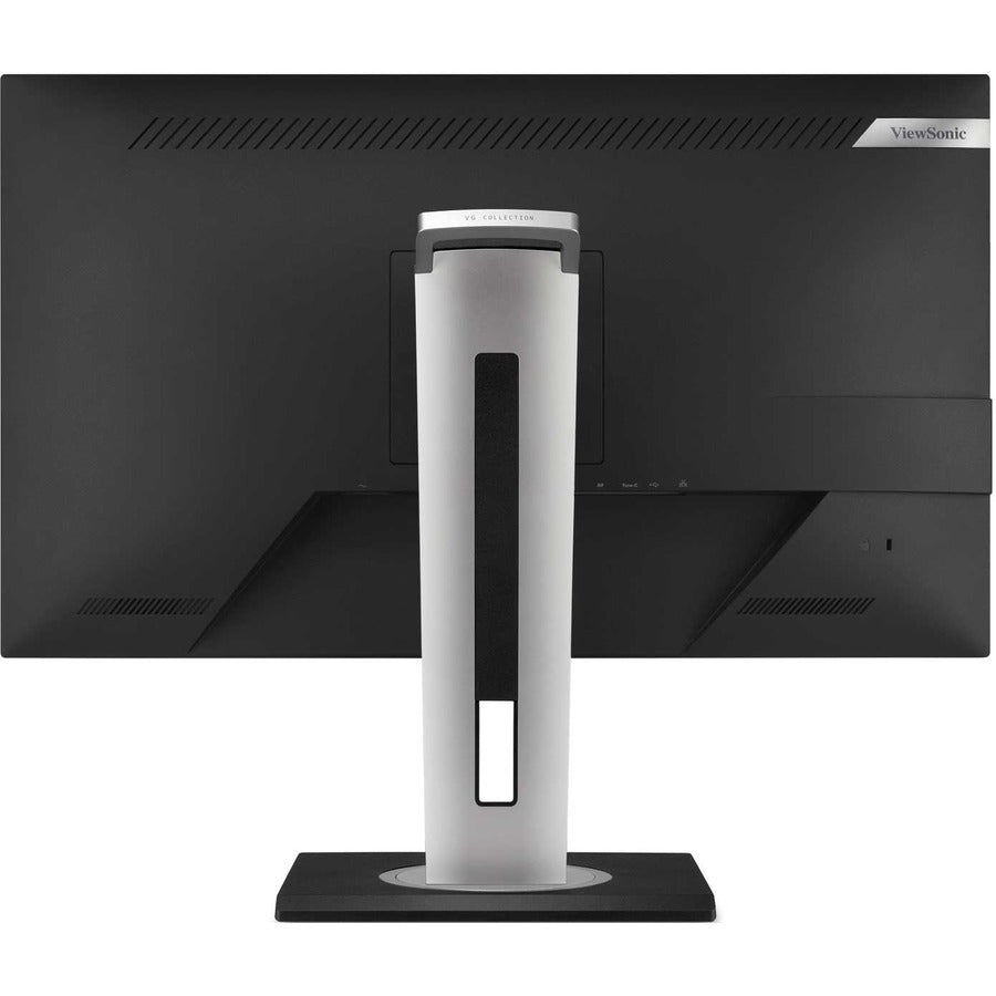 ViewSonic VG2756-4K 27 Inch IPS 4K Docking Monitor with 90W USB C, RJ45, HDMI, Display Port and 40 Degree Tilt Ergonomics for Home and Office VG2756-4K