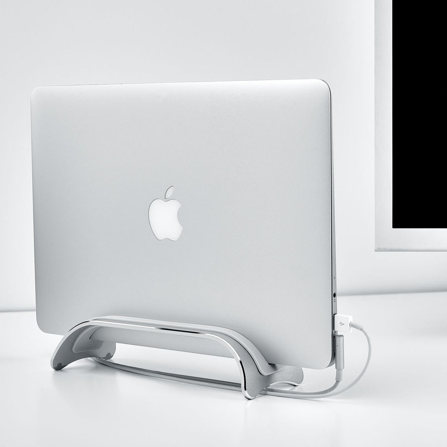 SIIG Aluminum Vertical Laptop Stand For 13" to 15" Macbooks & Laptops CE-MT2R12-S2