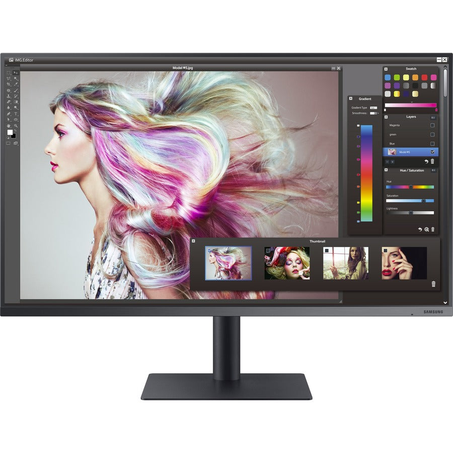 Samsung F32TU874VN 32" Class 4K UHD LCD Monitor - 16:9 - Dark Blue Gray F32TU874VN