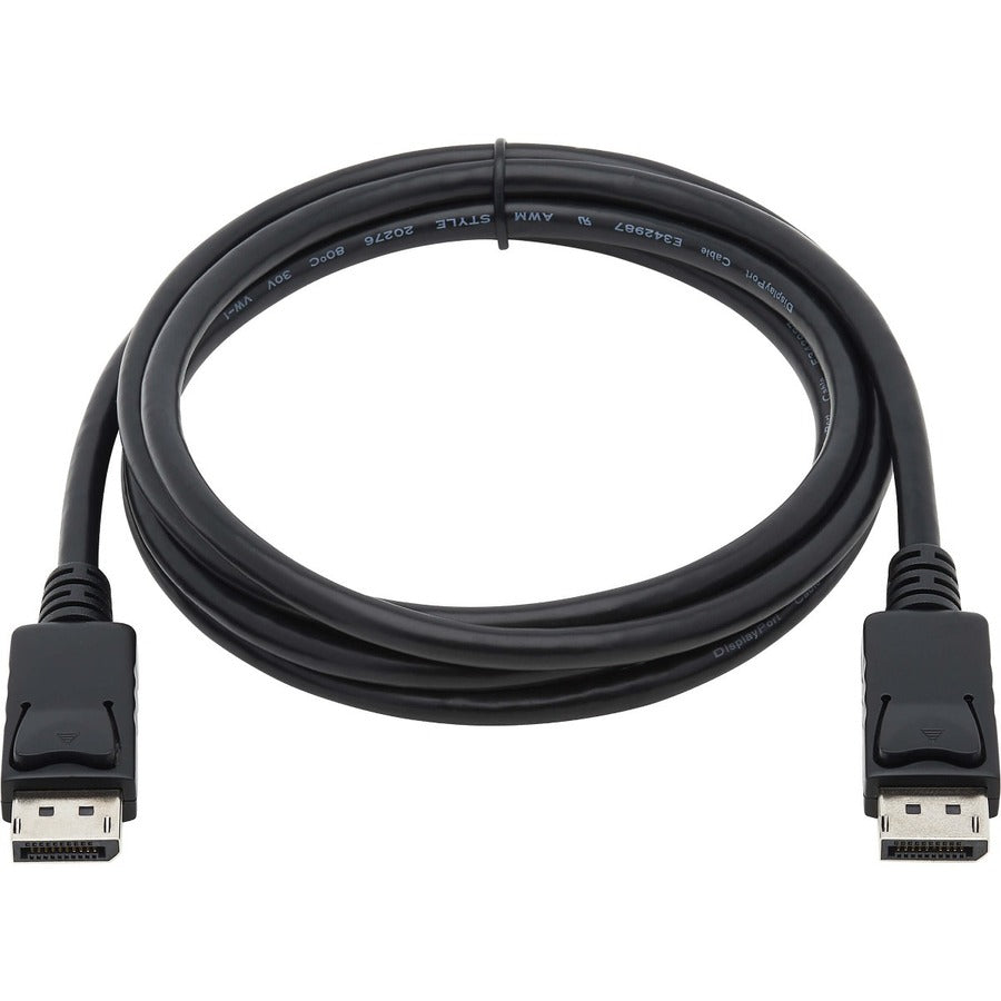 Eaton Tripp Lite Series Safe-IT High-Speed DisplayPort Antibacterial Cable with Latching Connectors (M/M), UHD 4K 60 Hz, 6 ft. (1.83 m) P580AB-006