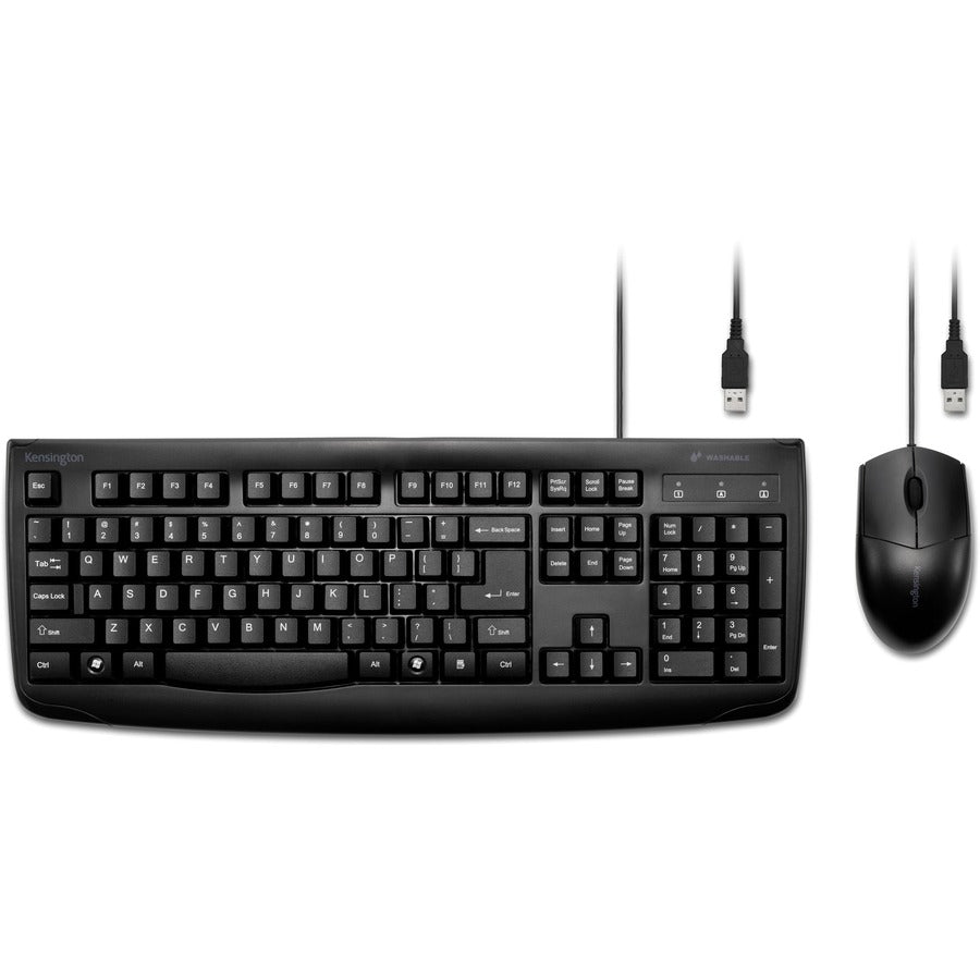 Kensington Pro Fit Washable Wired Desktop Set K70316US