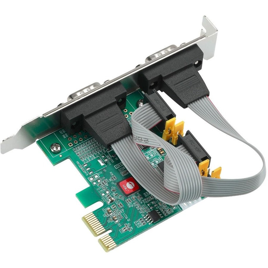 SIIG 2 Port DP Cyber RS-232 2S PCIe Card - 250Kbps JJ-E20711-S1