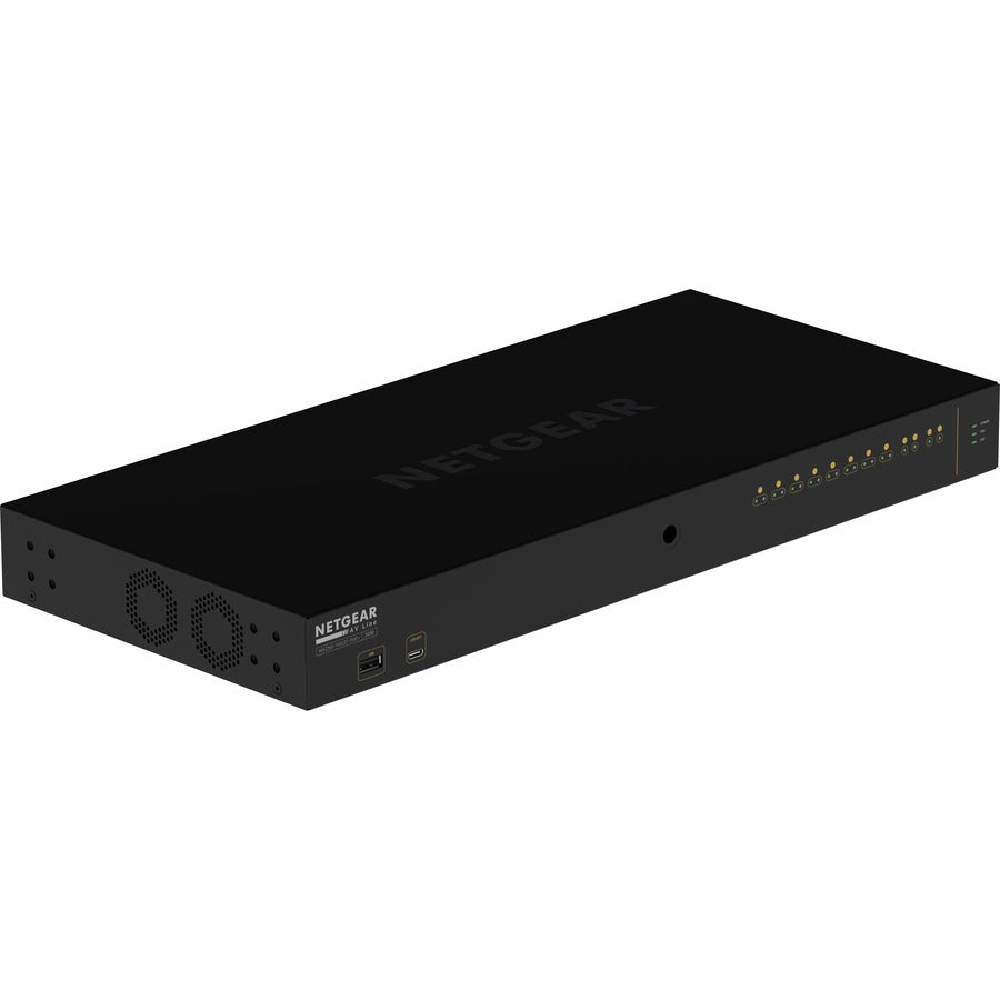 Netgear AV Line M4250-10G2F-PoE+ 8x1G PoE+ 125W 2x1G and 2xSFP Managed Switch (GSM4212P) GSM4212P-100NAS