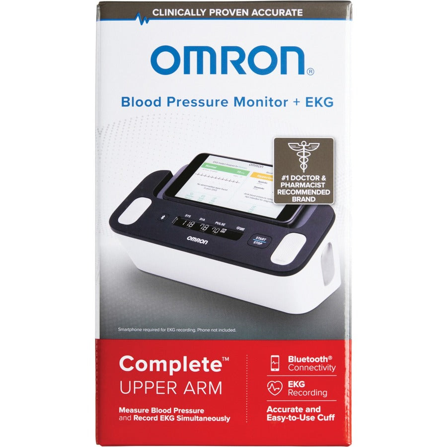 Omron Complete Wireless Upper Arm Blood Pressure Monitor + EKG BP7900