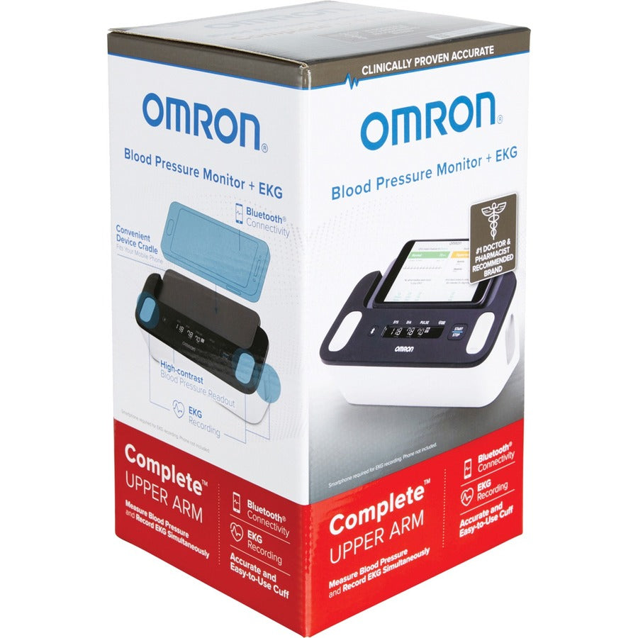 Omron Complete Wireless Upper Arm Blood Pressure Monitor + EKG BP7900