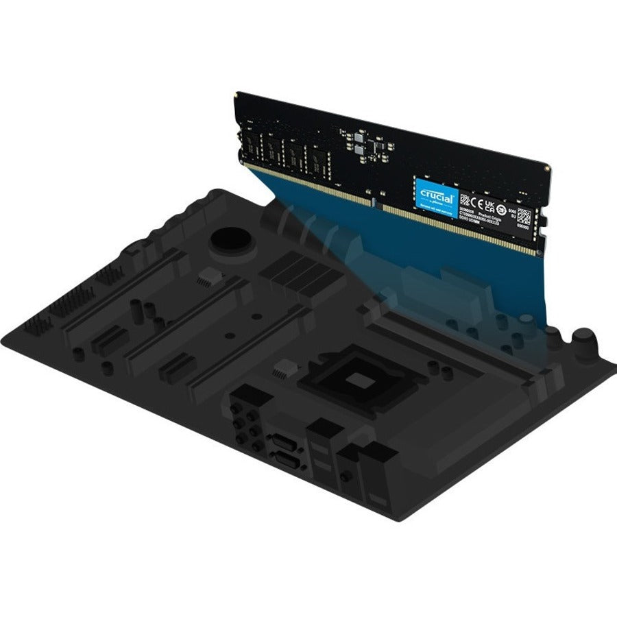 Crucial 32GB DDR5 SDRAM Memory Module CT32G48C40U5