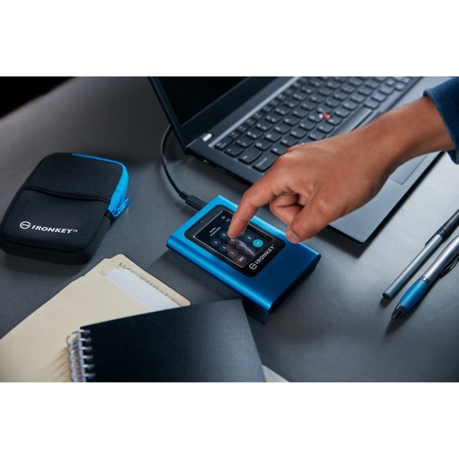 Kingston Vault Privacy 80 IKVP80ES/960G 960 GB Portable Solid State Drive - External IKVP80ES/960G