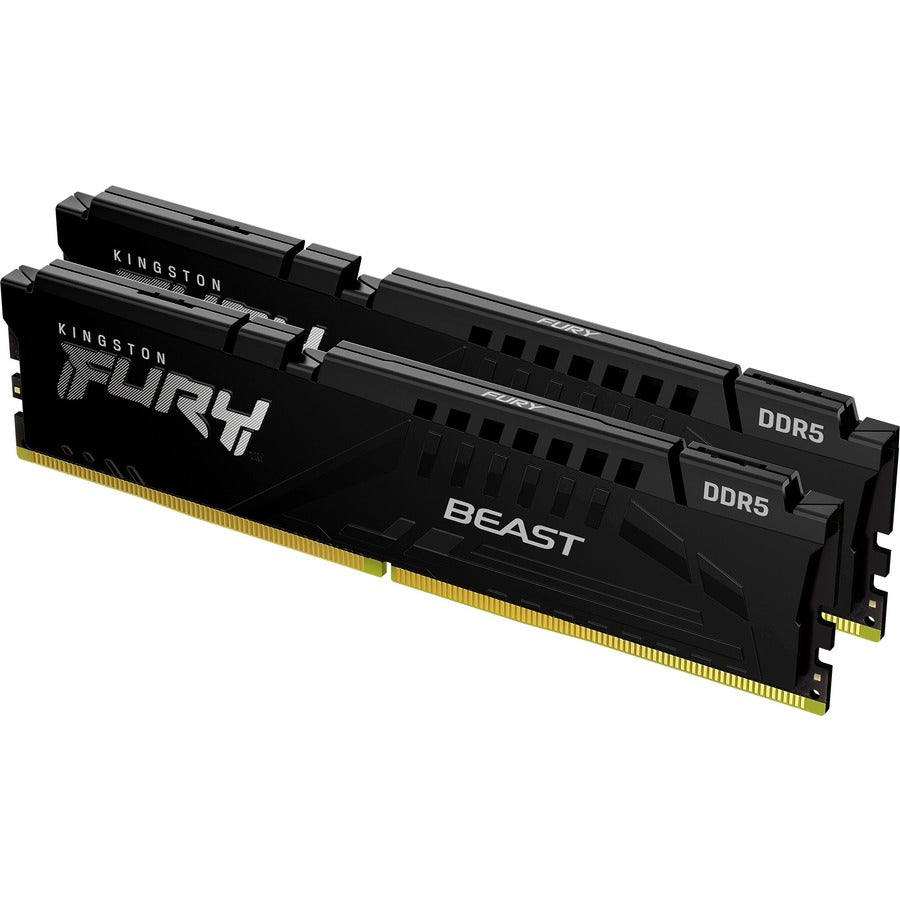 Kingston Fury Beast 16GB (2 x 8GB) DDR5 SDRAM Memory Kit KF556C40BBK2-16