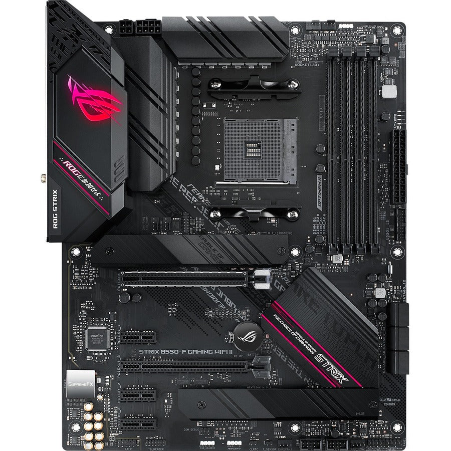 Asus ROG Strix STRIX B550-F GAMING WIFI II Gaming Desktop Motherboard - AMD B550 Chipset - Socket AM4 - ATX ROGSTRIXB550FGAMINGWIFIII