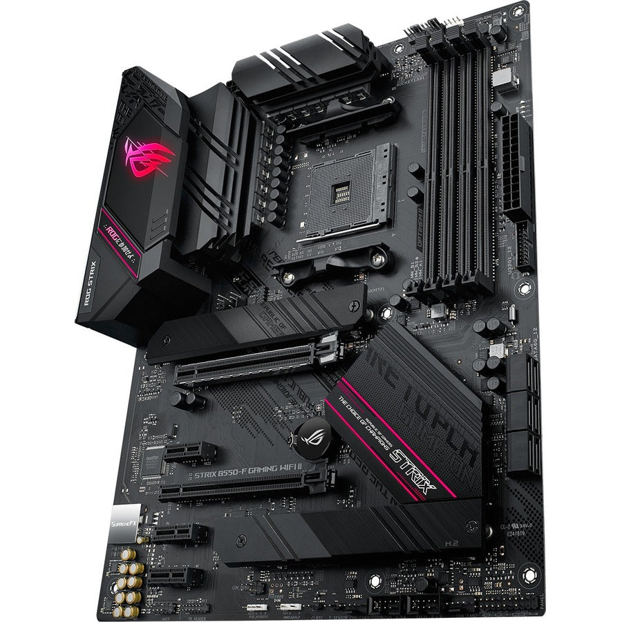 Asus ROG Strix STRIX B550-F GAMING WIFI II Gaming Desktop Motherboard - AMD B550 Chipset - Socket AM4 - ATX ROGSTRIXB550FGAMINGWIFIII