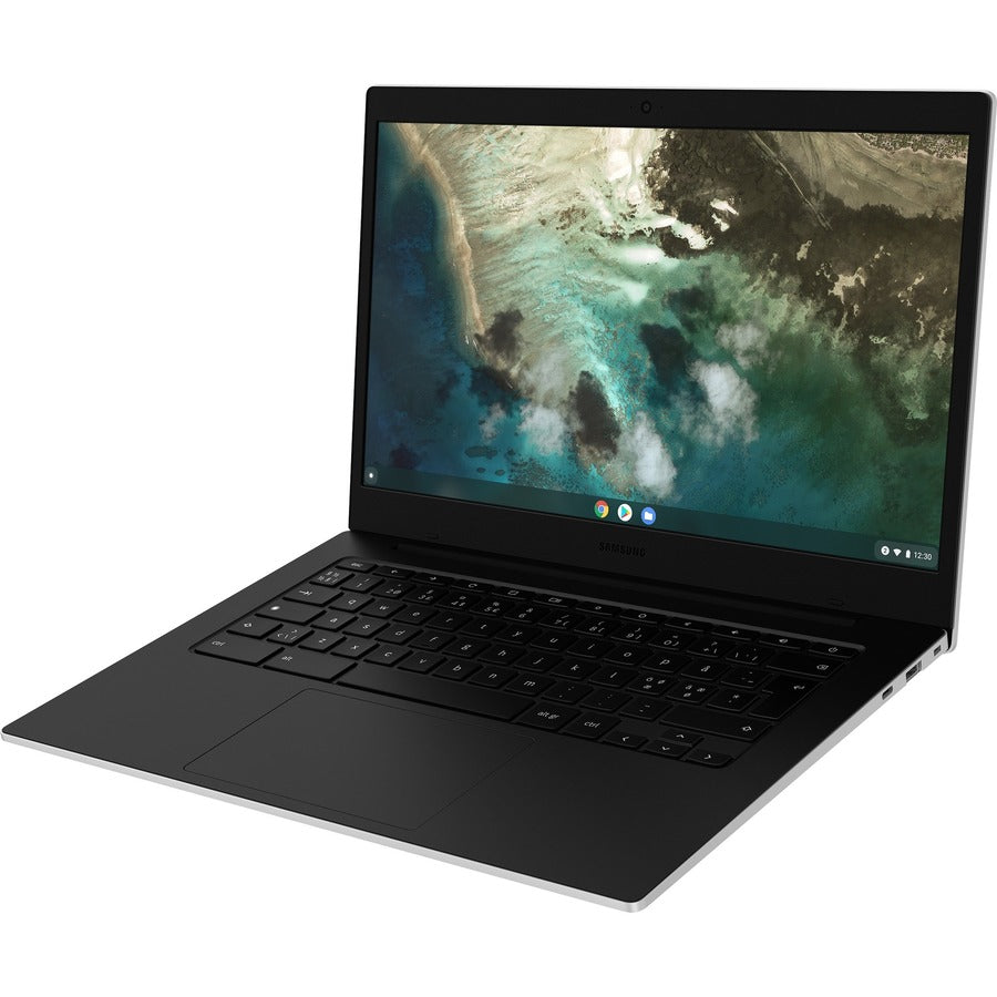 Samsung Galaxy Chromebook Go XE340XDA-KA6US 14" Chromebook - HD - Intel Celeron N4500 - 8 GB - 32 GB SSD - Silver XE340XDA-KA6US