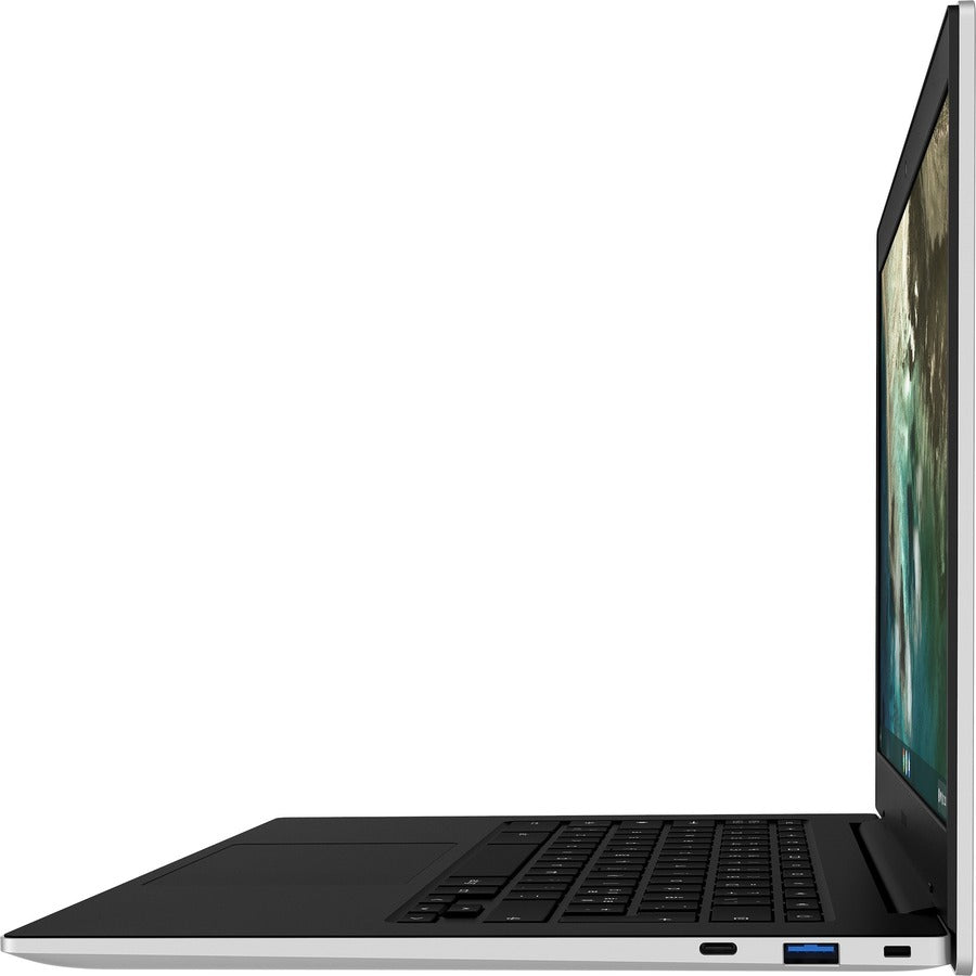 Samsung Galaxy Chromebook Go XE340XDA-KA6US 14" Chromebook - HD - Intel Celeron N4500 - 8 GB - 32 GB SSD - Silver XE340XDA-KA6US