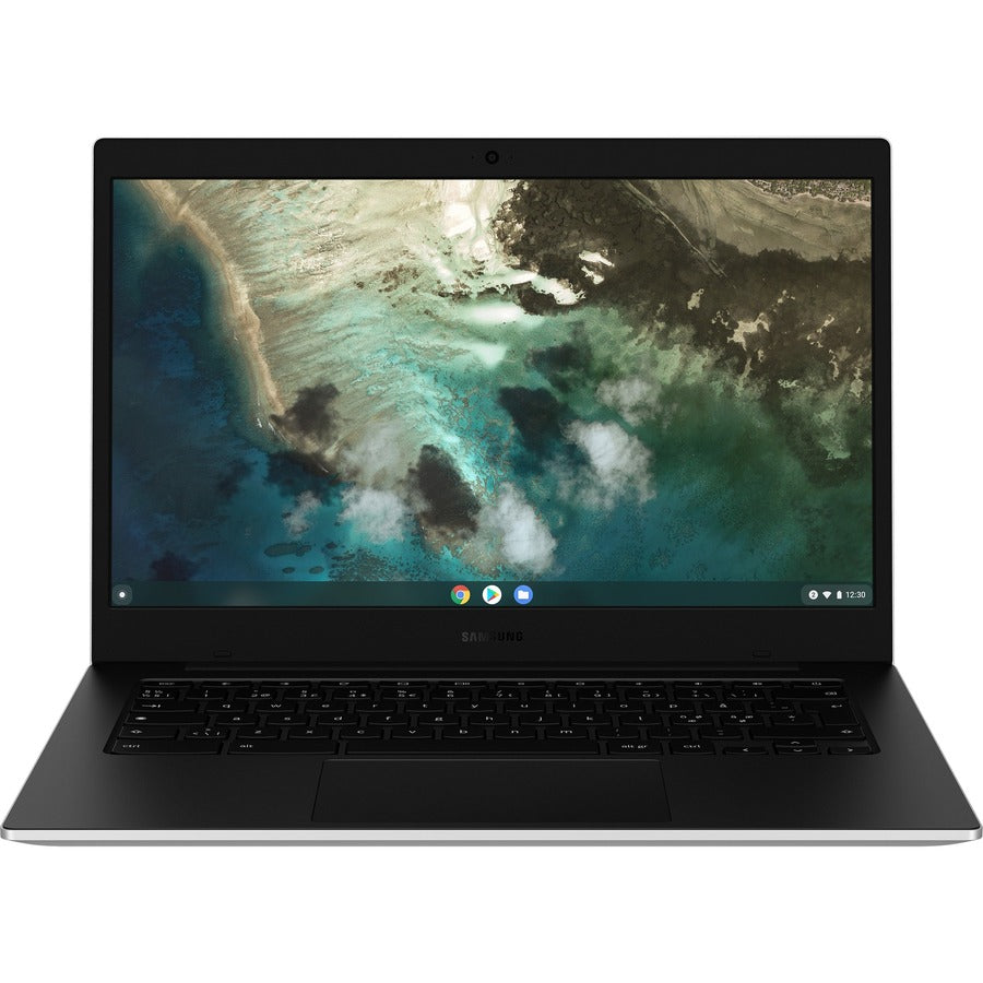 Samsung Galaxy Chromebook Go XE340XDA-KA6US 14" Chromebook - HD - Intel Celeron N4500 - 8 GB - 32 GB SSD - Silver XE340XDA-KA6US