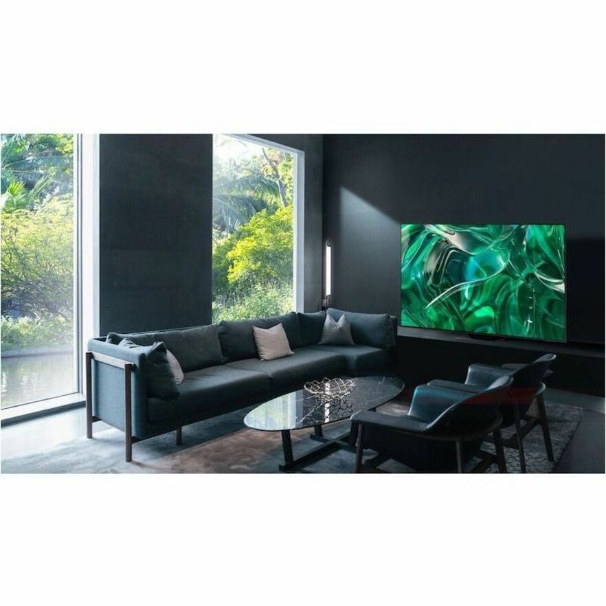Samsung 9 QN77S95CAF 76.8" Smart OLED TV - 4K UHDTV - Titan, Black QN77S95CAFXZA