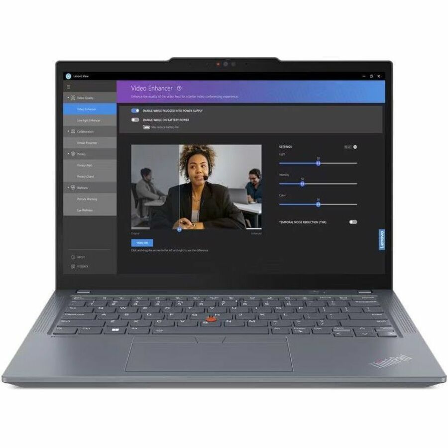 Lenovo ThinkPad X13 Gen 4 21EX0008US 13.3" Notebook - WUXGA - Intel Core i7 13th Gen i7-1355U - 16 GB - 512 GB SSD - English Keyboard - Storm Gray 21EX0008US