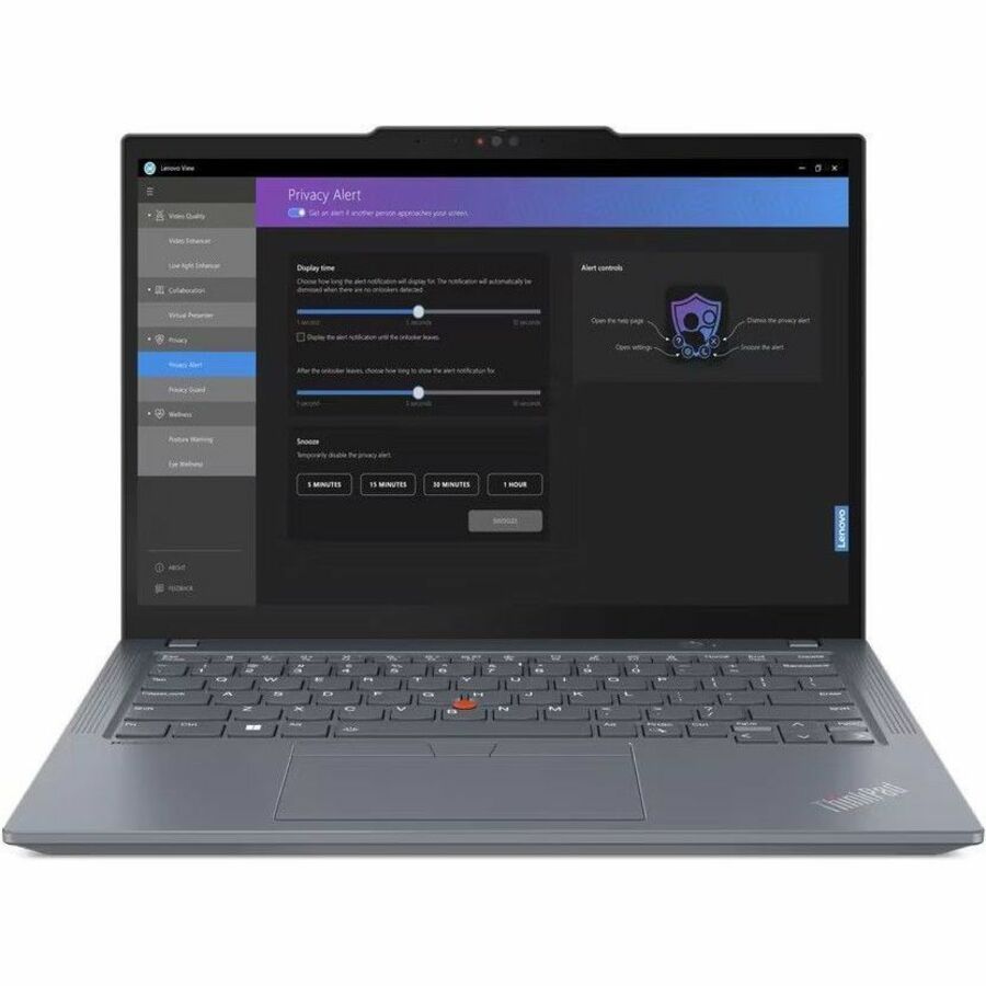 Lenovo ThinkPad X13 Gen 4 21EX0008US 13.3" Notebook - WUXGA - Intel Core i7 13th Gen i7-1355U - 16 GB - 512 GB SSD - English Keyboard - Storm Gray 21EX0008US