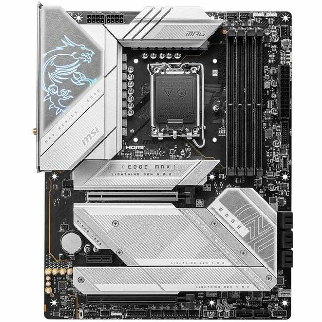 MSI MPG MPG Z790 EDGE TI MAX WIFI Gaming Desktop Motherboard - Intel Z790 Chipset - Socket LGA-1700 - ATX Z790EDGETIMAXWIFI