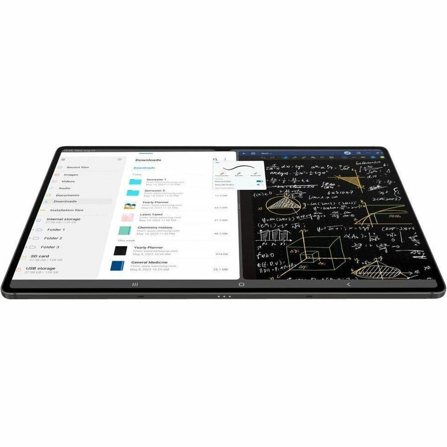 Samsung Galaxy Tab S9+ Tablet - 12.4" - Qualcomm SM8550-AB Snapdragon 8 G2 Octa-core - 12 GB - 256 GB Storage - Graphite SM-X810NZAAXAR