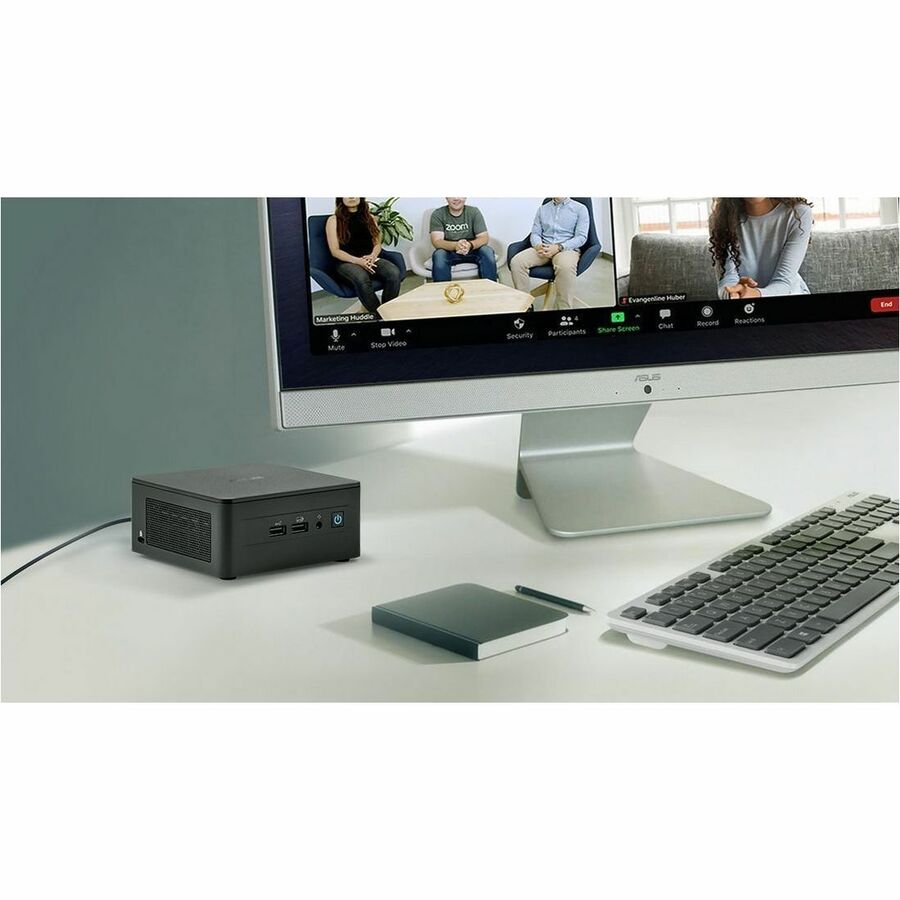 Asus NUC 13 Pro NUC13L3Hv5 Barebone System - 1 x Processor Support - 1 x Intel Core i5 13th Gen i5-1350P Dodeca-core (12 Core) RNUC13L3HV5000U