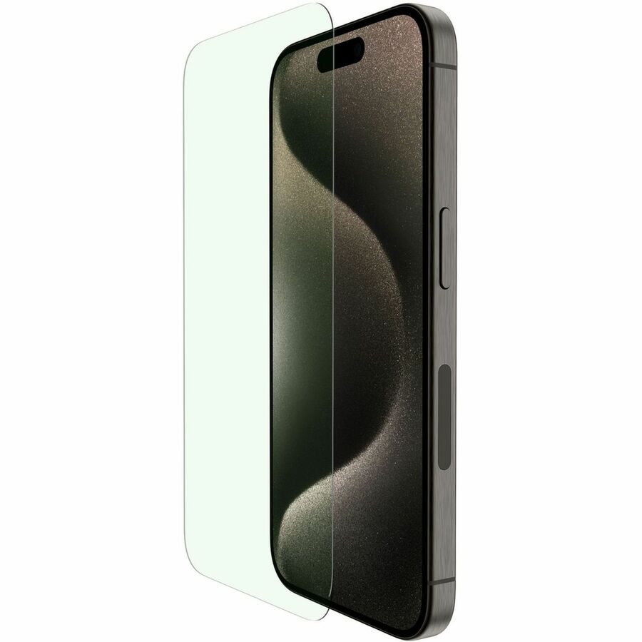 Belkin ScreenForce UltraGlass 2 Blue Light Filter Screen Protector for iPhone 15 Pro Transparent OVA141ZZ