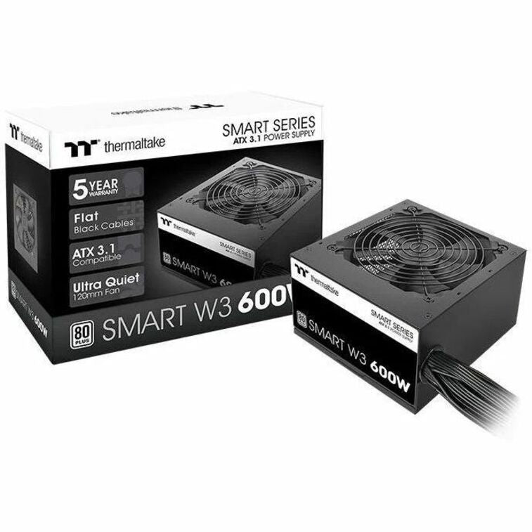 Thermaltake Smart W3 SP3-600AH2NLW 600W Power Supply PS-SPW-0600NNFAWU-1