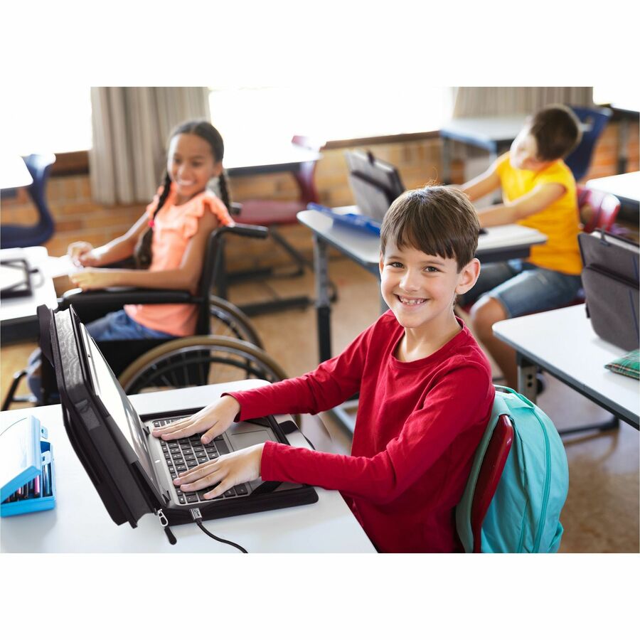 MAXCases Work-In Carrying Case for 11" to 14" Chromebook - Black MCEB5P14BLK