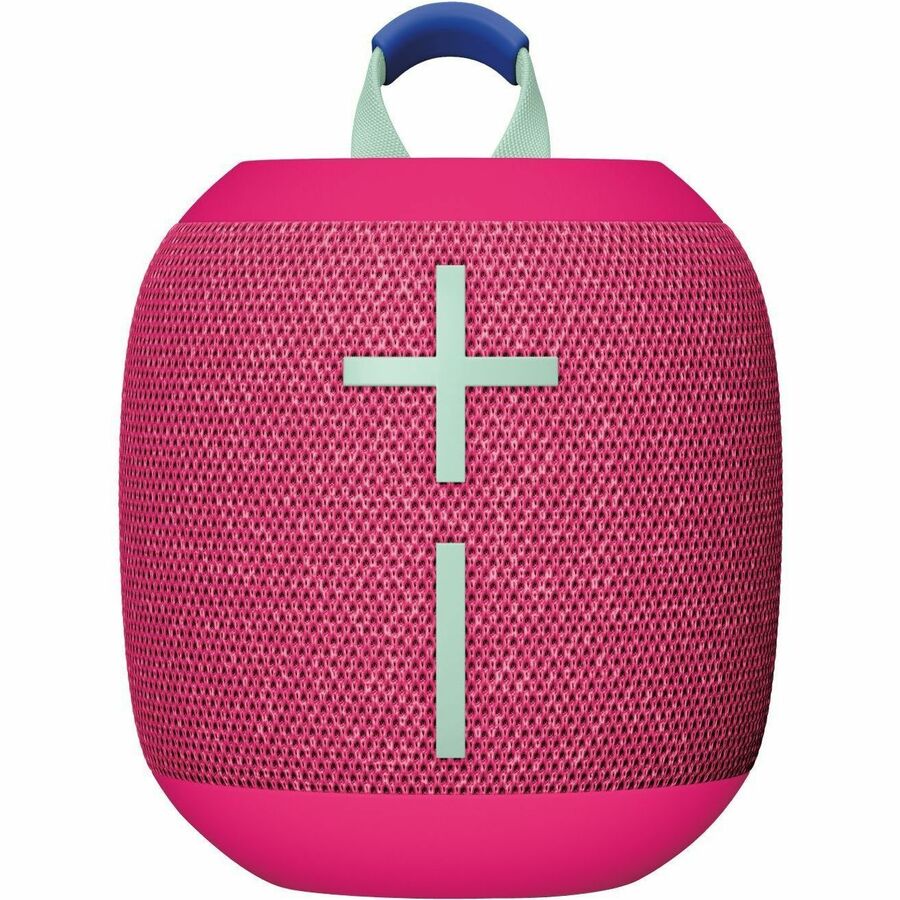 Ultimate Ears WONDERBOOM 4 Portable Waterproof Bluetooth Speaker With Big Bass and 360-Degree Sound, Dustproof Floating Speaker With 131ft (40m) Range, Pink 984-001878