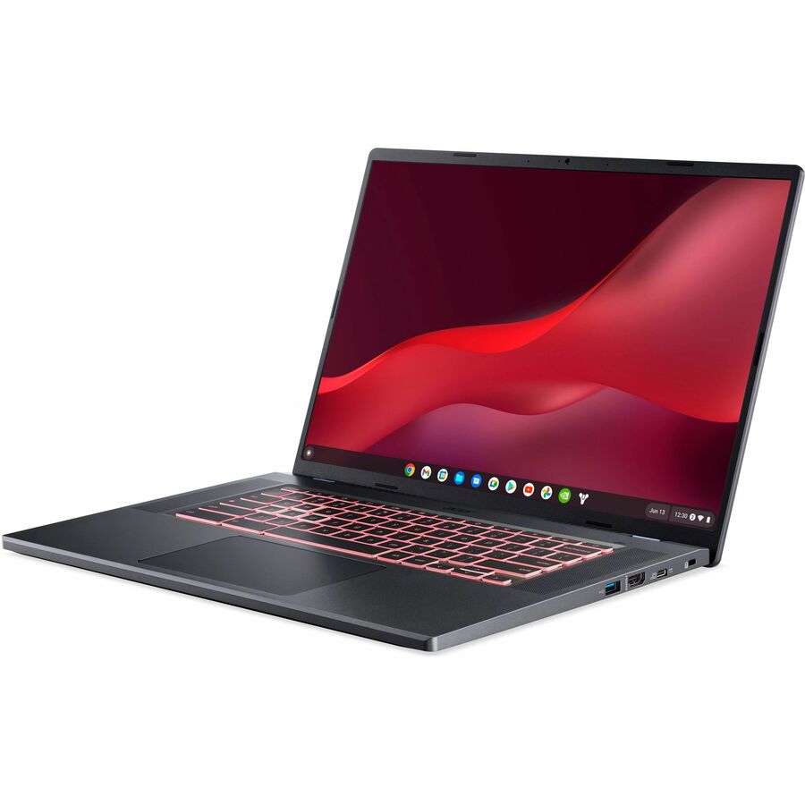Acer Chromebook 516 GE CBG516-1H CBG516-1H-58CL 16" Chromebook - WQXGA - Intel Core i5 12th Gen i5-1240P - 16 GB - 256 GB SSD - English (US) Keyboard - Iron NX.KCWAA.004