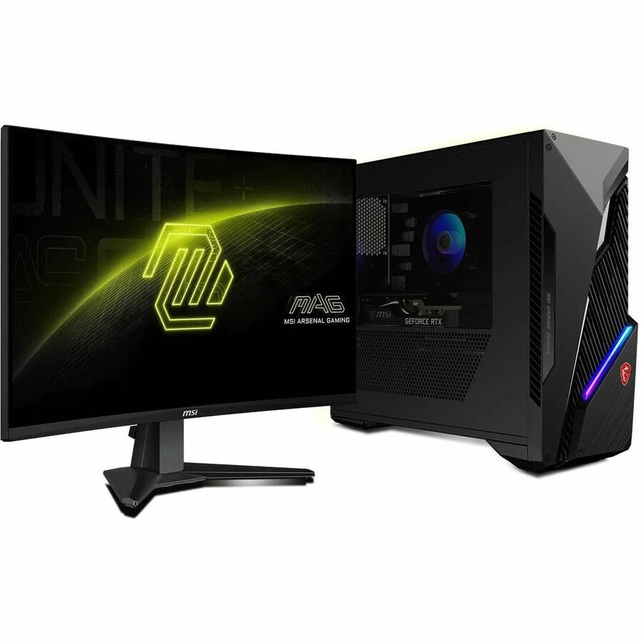 MSI MAG 32C6X 32" Class Full HD Curved Screen Gaming LED Monitor - 16:9 - Black MAG32C6X