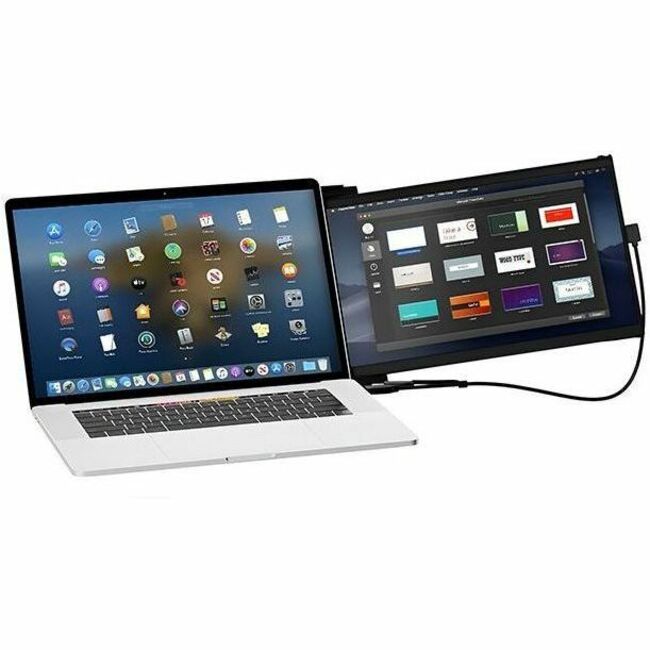 Mobile Pixels Duex Max DS 101-1007G01 14" Class Full HD LCD Monitor - Black 101-1007G01