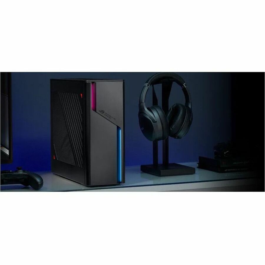 Asus ROG G22CH G22CH-DS774 Gaming Desktop Computer - Intel Core i7 14th Gen i7-14700F - 16 GB - 1 TB SSD - Small Form Factor - Gray G22CH-DS774