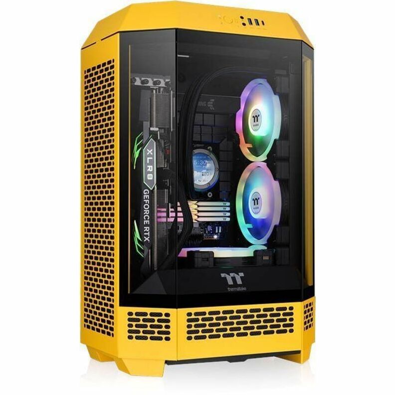 Thermaltake The Tower 300 Bumblebee Micro Tower Chassis CA-1Y4-00S4WN-00