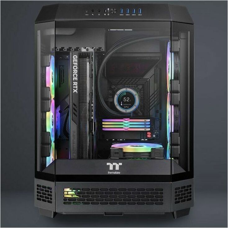 Thermaltake The Tower 600 Mid Tower Chassis CA-1Z1-00M1WN-00
