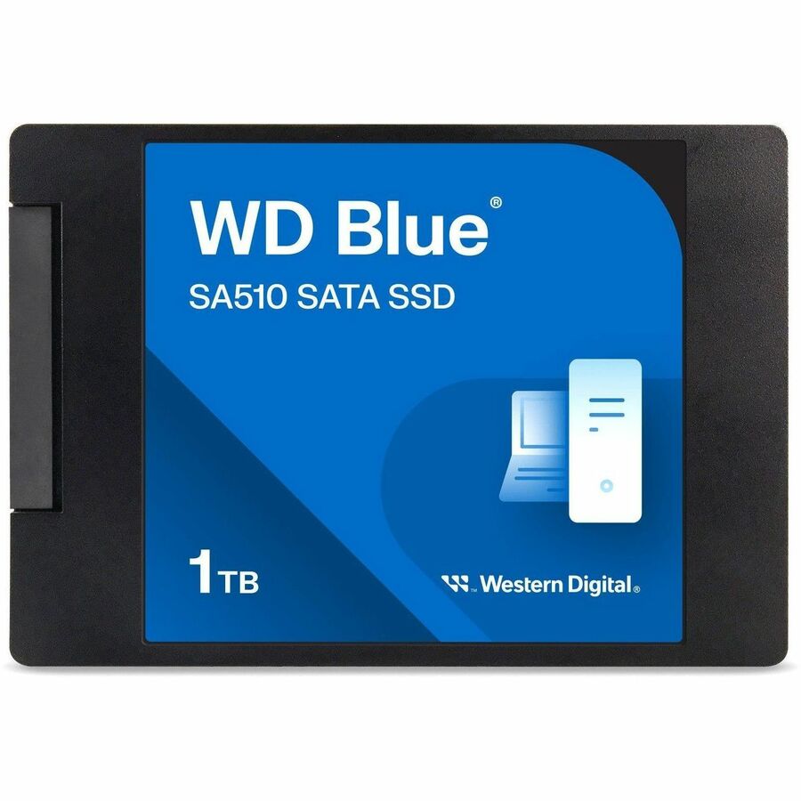 WD Blue SA510 WDS100T3B0A-00AXR0 1 TB Solid State Drive - 2.5" Internal - SATA WDS100T3B0A-00AXR0