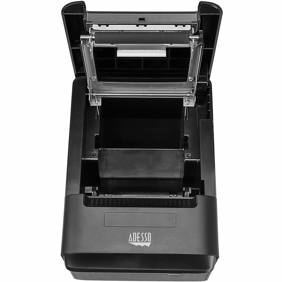 Adesso NuPrint NuPrint 330 Desktop Direct Thermal Printer - Monochrome - Receipt Print - USB - Serial - Black NUPRINT330