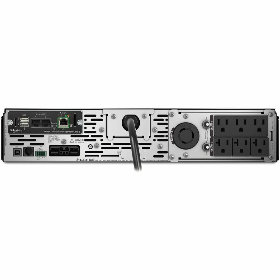 APC by Schneider Electric Smart-UPS X SMX3000RMLV2UNC 3000 VA Rack-mountable UPS SMX3000RMLV2UNC