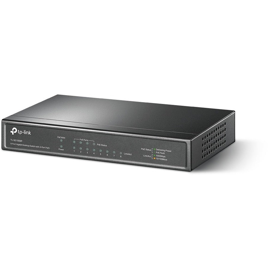 TP-LINK TL-SG1008P - 8 Port Gigabit PoE Switch TL-SG1008P